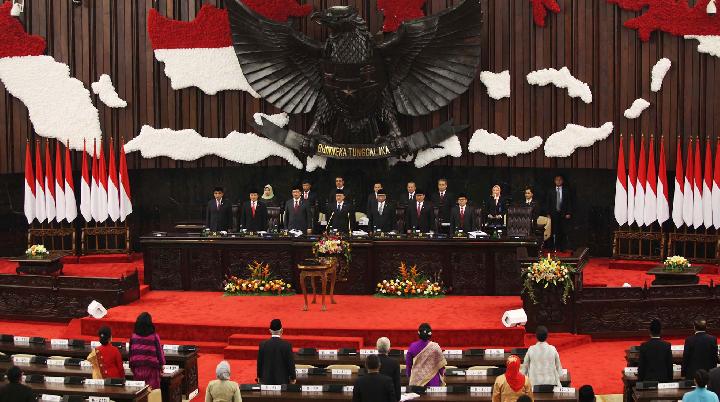 Sidang Tahunan MPR Hanya Dihadiri 60 Orang di Ruangan