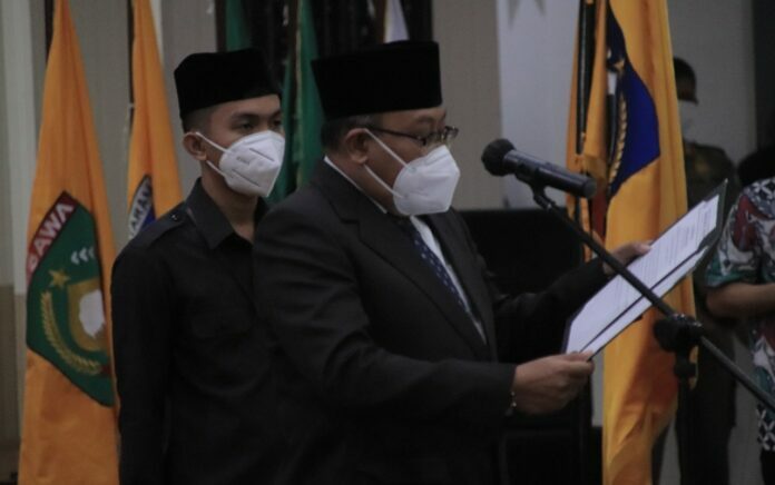 Lantik Pejabat Eselon II dan III, Sekda NTB: ASN Dituntut Bergerak Lincah Efektif dan Produktif