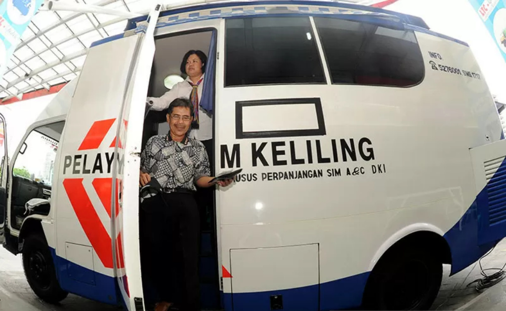 Polda Buka Lima Lokasi SIM Keliling di Jakarta