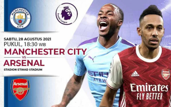 Live Streaming Manchester City vs Arsenal, 28 Agustus 2021