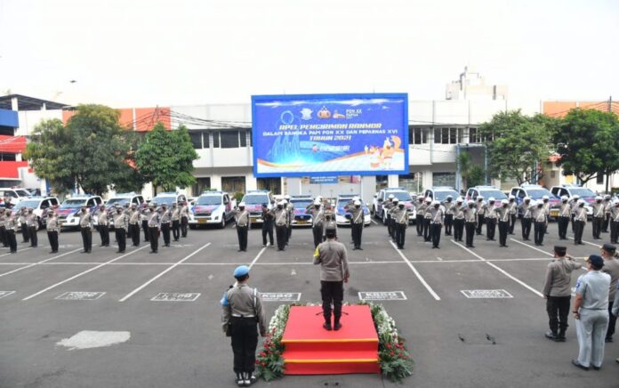 Korlantas Polri Kirim 51 Unit Kendaraan untuk PON XX Papua