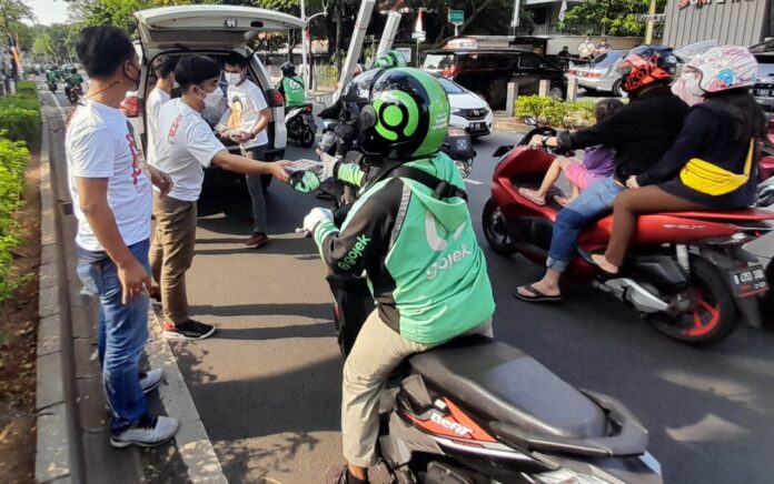 PPKM Diperpanjang, Relawan Gus AMI Perhatikan Nasib Pengemudi Ojek Online