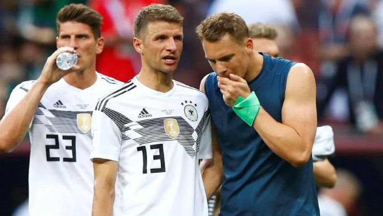 Timnas Jerman Tidak akan Diperkuat Muller dan Neuer pada Laga Melawan Liechtenstein