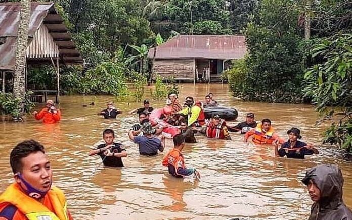 BPBD Tanah Laut Kalsel Catat 2.021 Jiwa Mengungsi Akibat Banjir