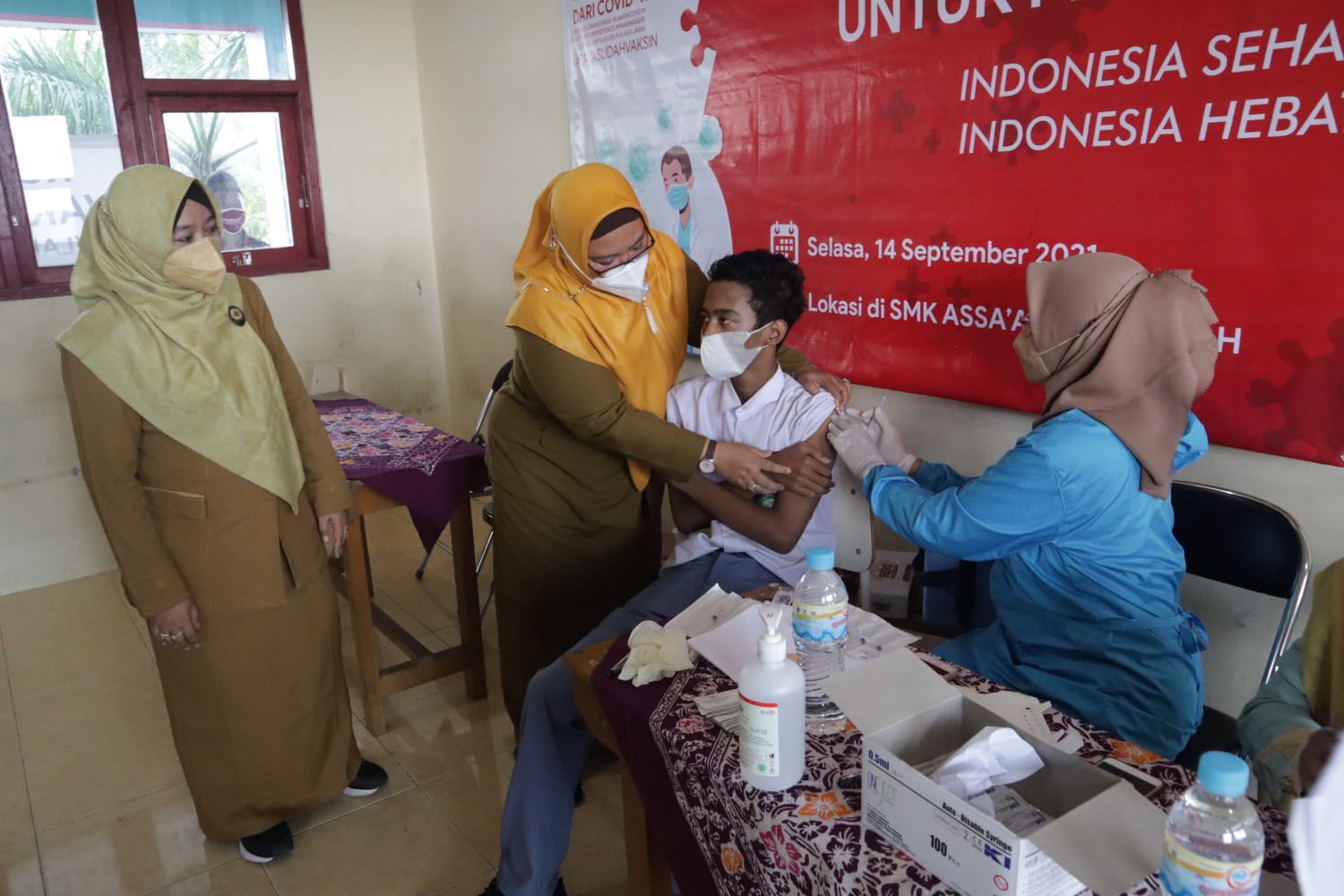 Meski Masuk Level 1, Wabup Gresik Ingatkan Tetap Waspada Jaga Prokes