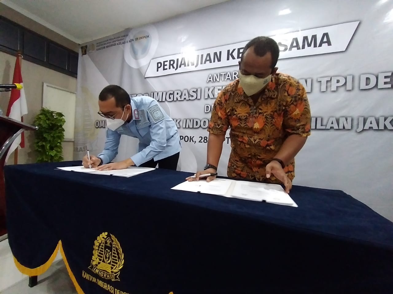 Imigrasi Depok Penggagas Utama Gandeng Ombudsman Jakarta Raya