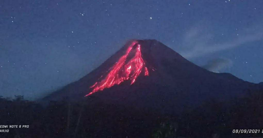 Gunung Merapi Kembali Alami Guguran Lava