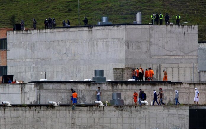 Kerusuhan Penjara Ekuador, 30 Orang Tewas dan 47 Lainnya Terluka. Foto: Twitter Noticias 4Visión.