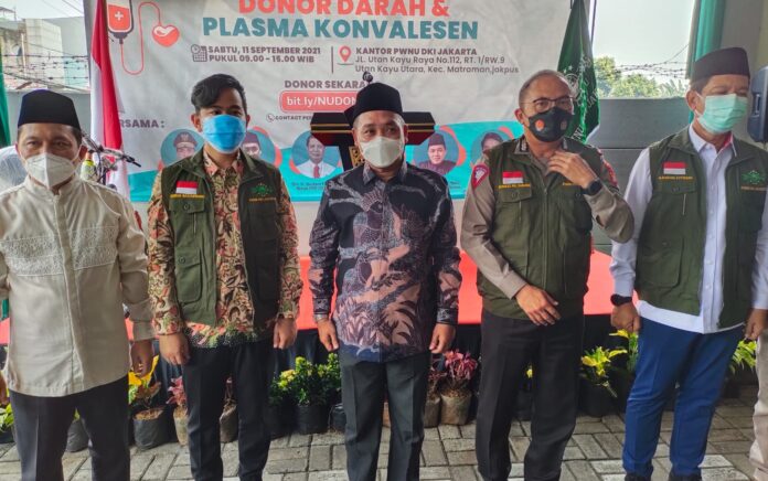 Hadiri Aksi Donor Darah PWNU DKI Jakarta, Gibran Putra Presiden dipanggil "Gus"