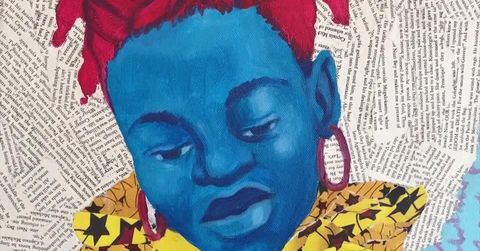 Seniman Zimbabwe Ubah Uang Kertas Masa Hiperinflasi Jadi Lukisan