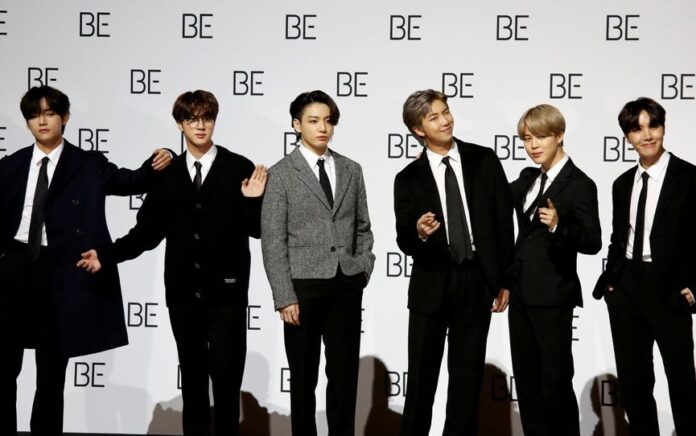 BTS menandatangani kesepakatan distribusi dan pemasaran baru dengan Universal Music Group dan meninggalkan Sony Music Columbia Records. Foto: Reuters.