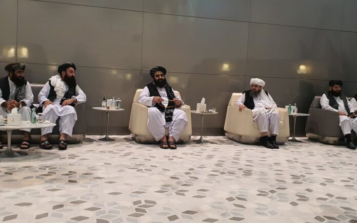 Delegasi Taliban tiba Ankara untuk bertemu dengan pejabat Turki dan melakukan pembicaraan sebagai upaya diplomatik. Foto: Twitter Abdul Qahar.