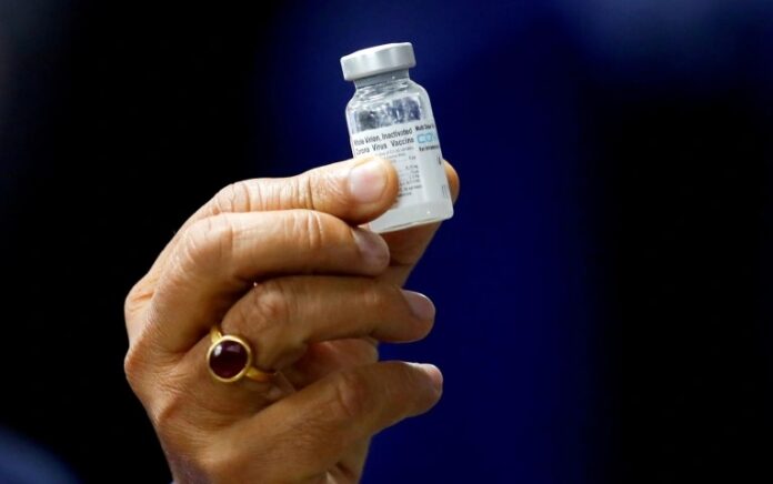 Vaksin Covaxin India. Foto: Reuters.