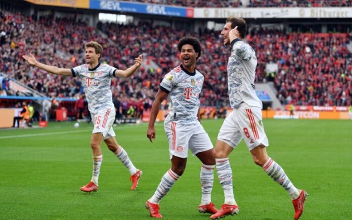 Munchen Hujani Gawang Bayern Leverkusen dengan Gol