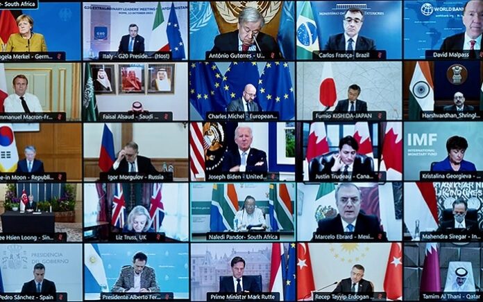 The Group of Twenty atau dikenal dengan G20 setujui bantuan untuk cegah krisis kemanusiaan Afghanistan. Foto: AFP.