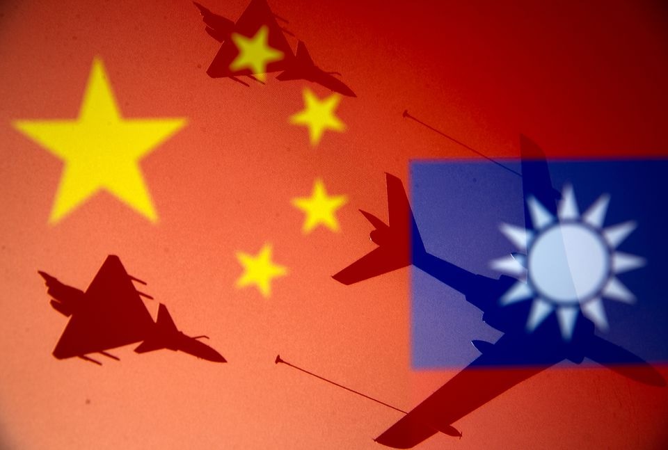58 Jet Tempur China Memasuki Taiwan dalam Dua Hari. Ilustrasi: Reuters.