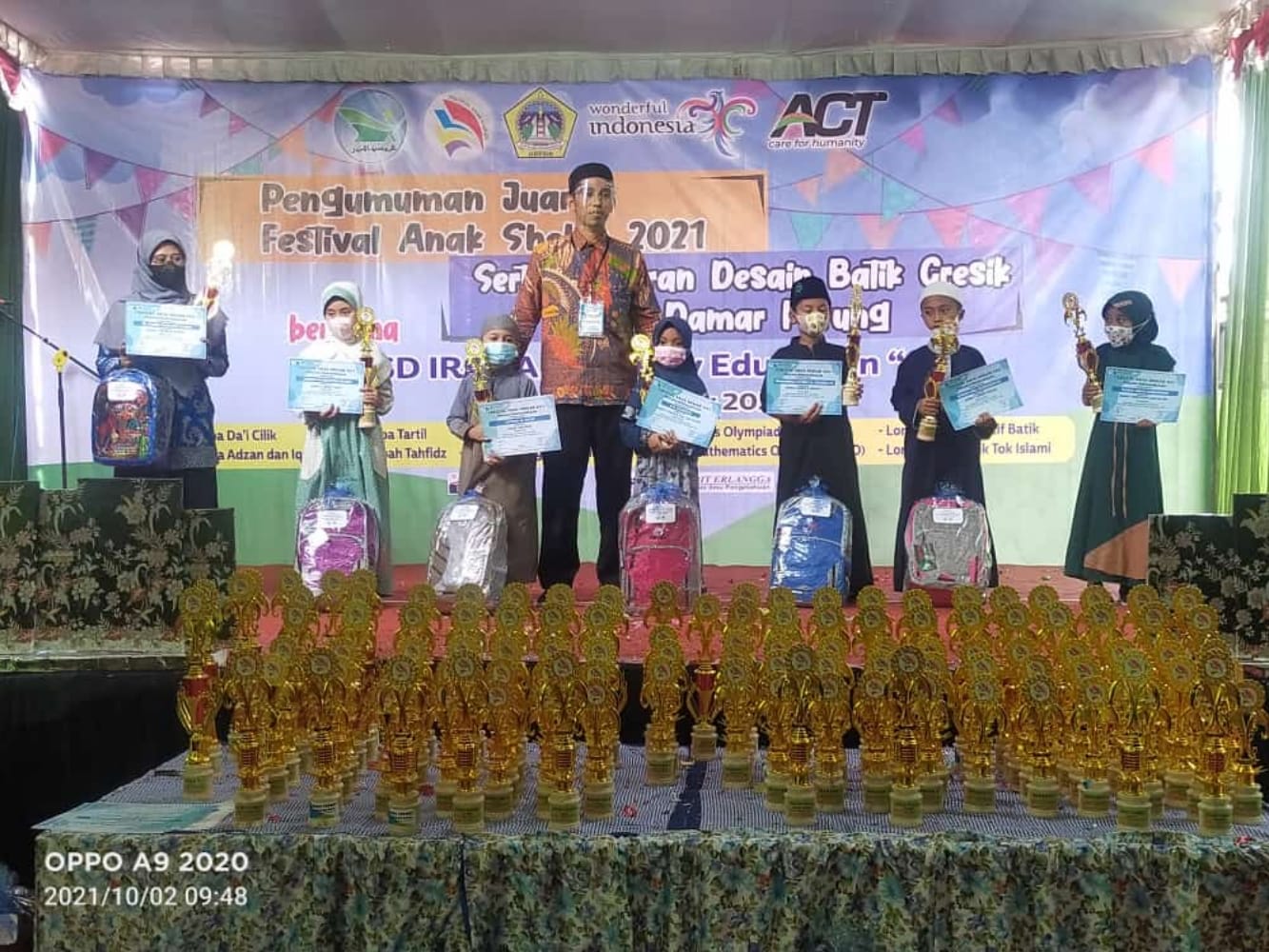 Siswa-siswi MI Naungan Kemenag Gresik Borong Juara di Ajang FAS 2021