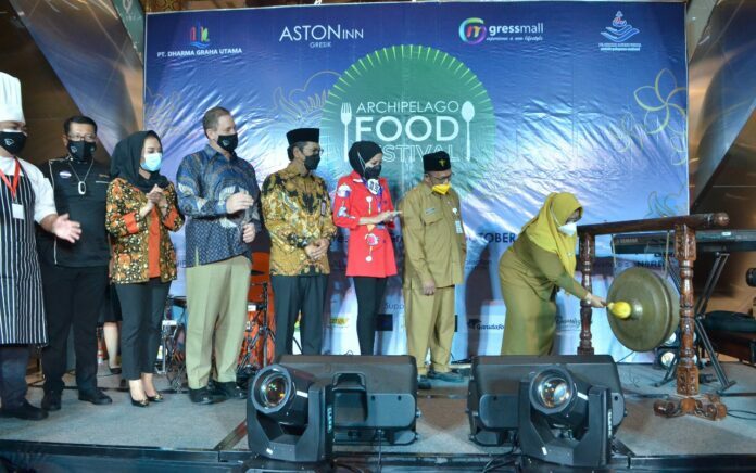 Festival kuliner Archipelago Kembali Dibuka di Gresik,Tampilkan Beragam Menu Otentik Jatim