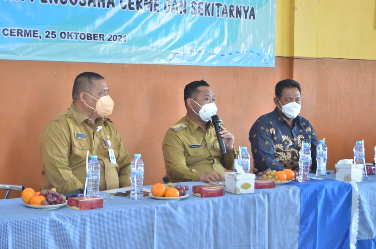 Mitigasi Bencana Banjir Kali Lamong, Bupati Gresik Rangkul Pengusaha di Cerme