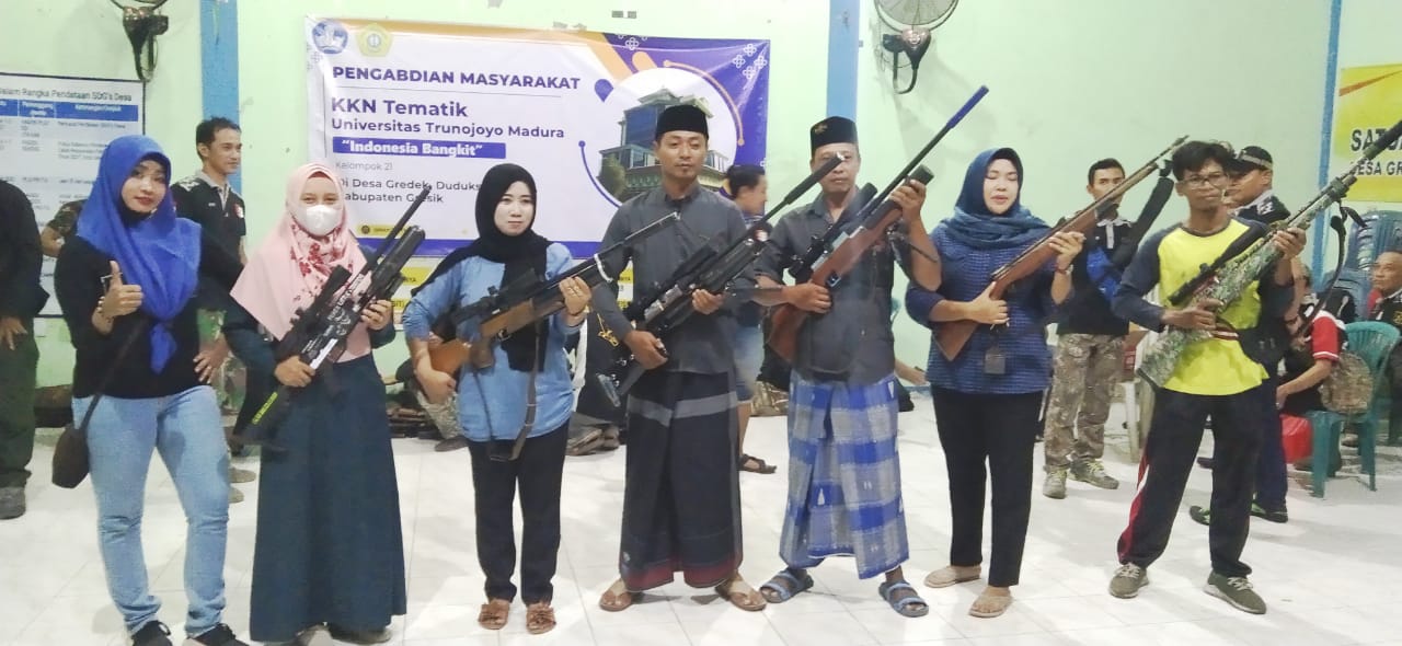 Perang Lawan Tikus, Pemdes dan Gapoktan Gredek Gresik Kerahkan Sniper