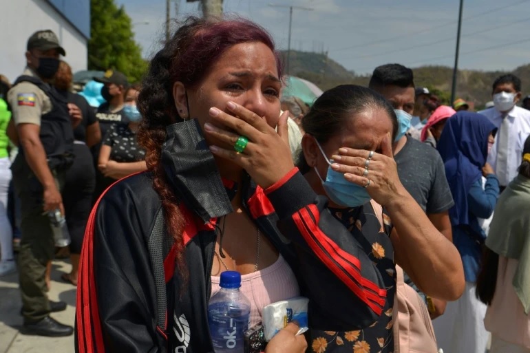Presiden Ekuador mengumumkan darurat militer dan memerintahkan polisi dan militer turun ke jalan karena meningkatnya kekerasan terkait narkoba. Foto: AFP.