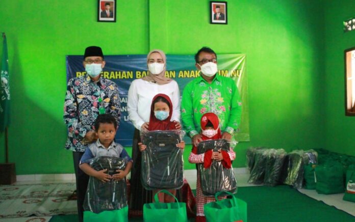 Peduli Dampak COVID-19, LKK PCNU Sleman Santuni Yatim Piatu