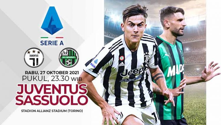 Live Streaming Juventus vs Sassuolo, 27 Oktober 2021