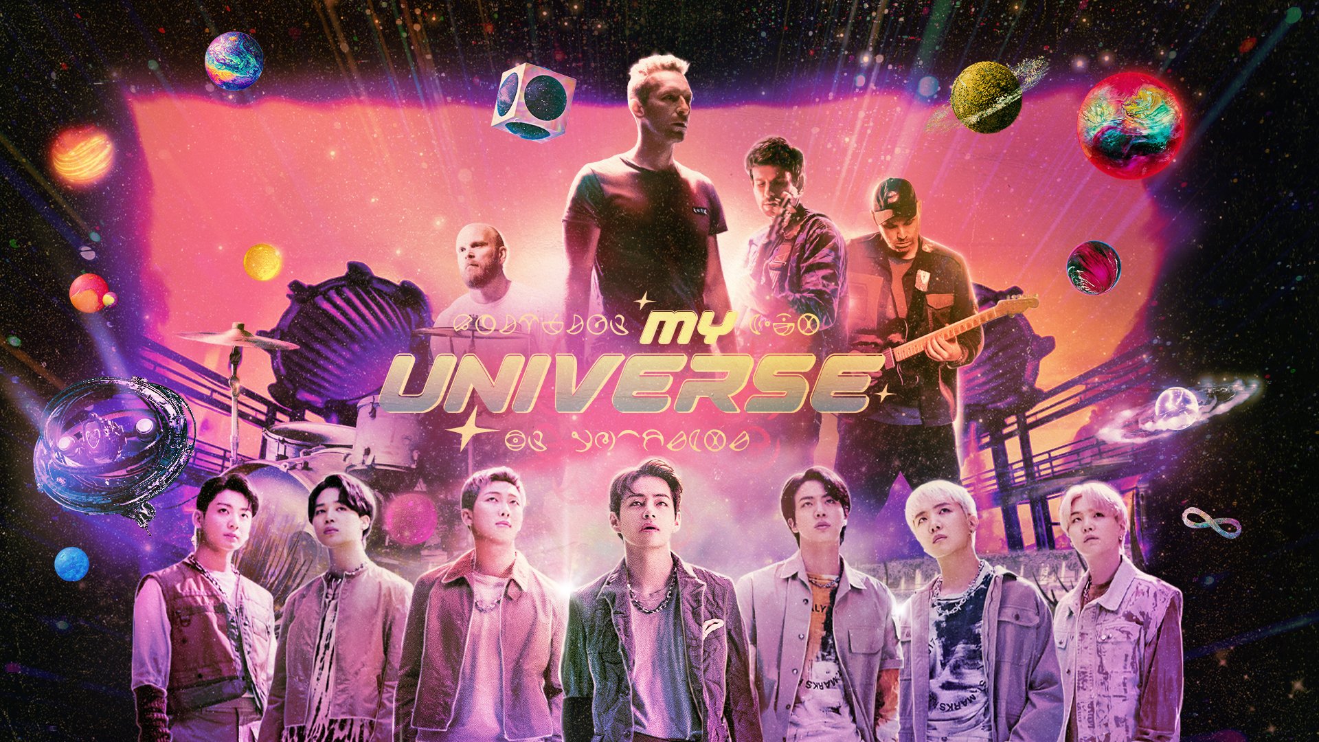 BTS dan Coldplay Akan Tampilkan "My Universe" Perdana di AMAs 2021
