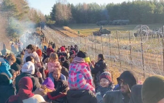 Krisis Migran di Perbatasan, Polandia dan UE Tuding Belarusia Sebagai Penyebab