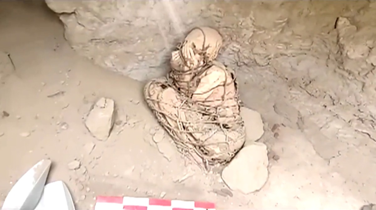 Arkeolog Temukan Mumi Berusia 800 Tahun di Peru