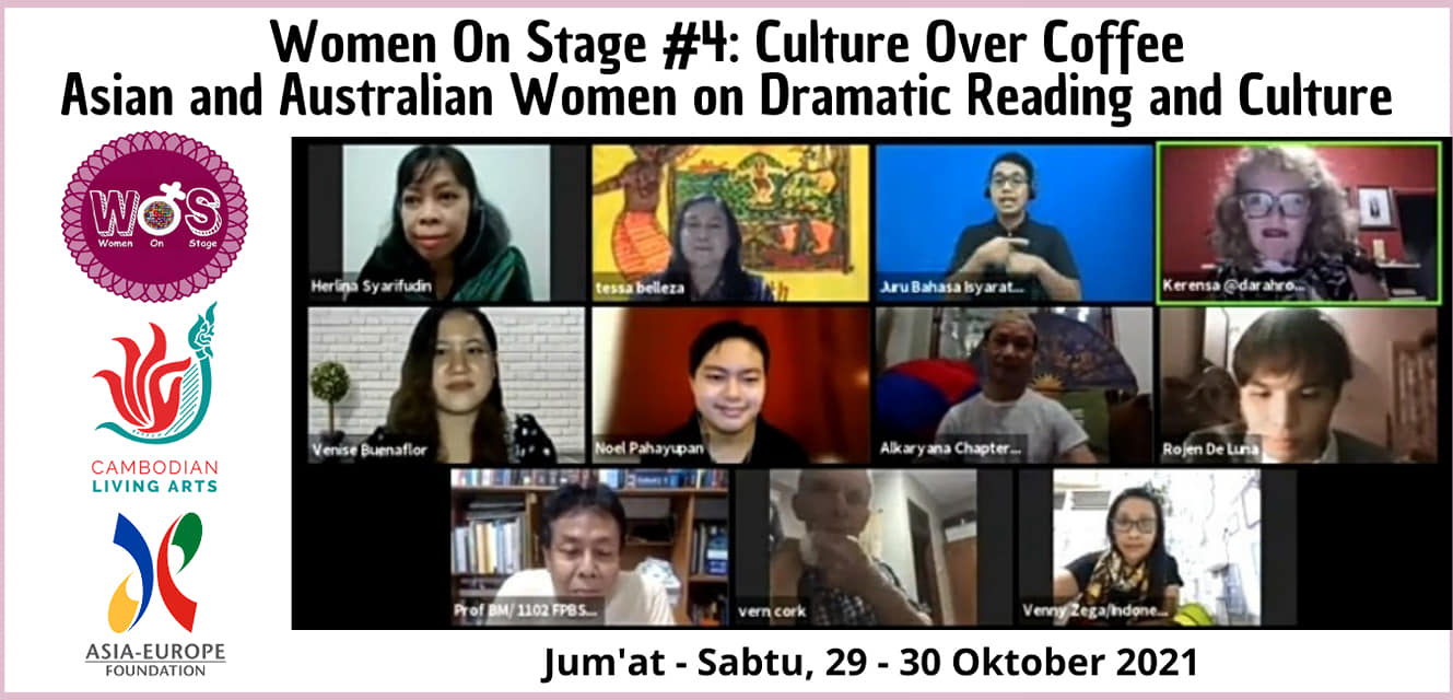 WOS Indonesia Pertemukan Dramawan Asia-Australia di Asian and Australian Women on Dramatic Reading and Culture