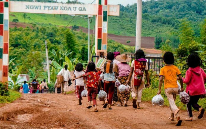 Dalam Cengkeraman Junta, Rakyat Myanmar Terperosok dalam Lubang Kelaparan