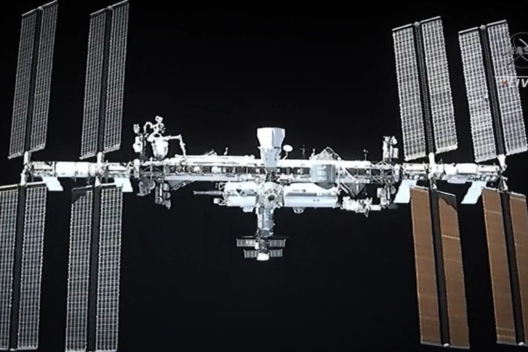 ISS adalah proyek kolaborasi multinasional. Foto: NASA via AFP.