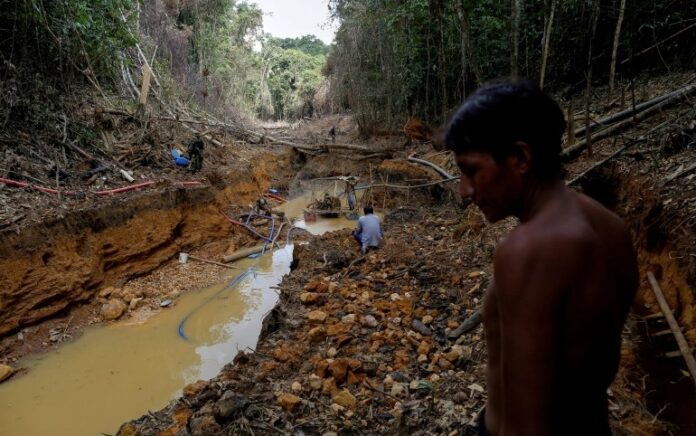 Data satelit menunjukkan Brasil mencatat 13.235 km persegi deforestasi di hutan hujan terbesar di dunia dalam periode satu tahun, area yang hampir 17 kali ukuran New York City. Foto: Reuters.