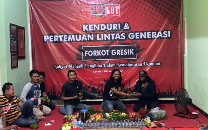 Forkot Gelar Pertemuan Aktivis Lintas Generasi se-Gresik