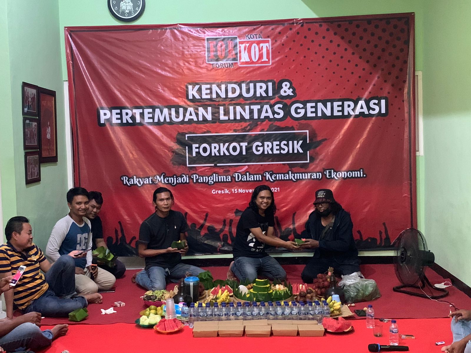 Forkot Gelar Pertemuan Aktivis Lintas Generasi se-Gresik