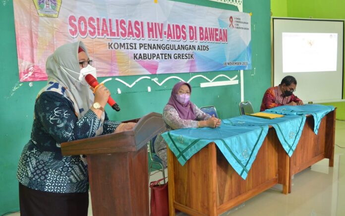 Wabup Gresik dan KPA Paparkan Bahaya HIV-AIDS di Bawean