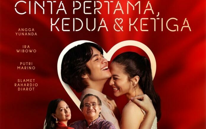 Poster film Cinta Pertama Kedua dan Ketiga (Instagram @ginasnoer)