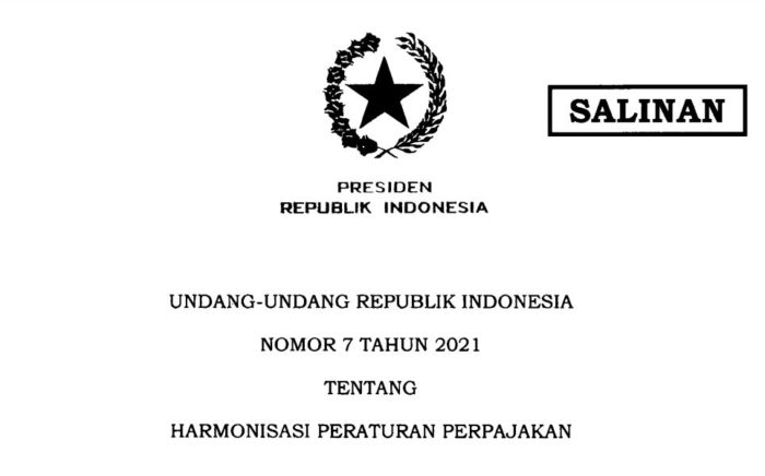 UU HPP Bentuk Komitmen Indonesia Atasi Perubahan Iklim