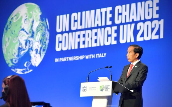 Presiden Jokowi Sampaikan Keseriusan Penanganan Perubahan Iklim di COP26