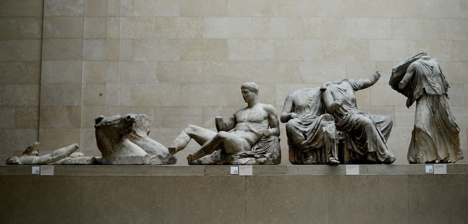Patung Parthenon di British Museum. Foto: Reuters.