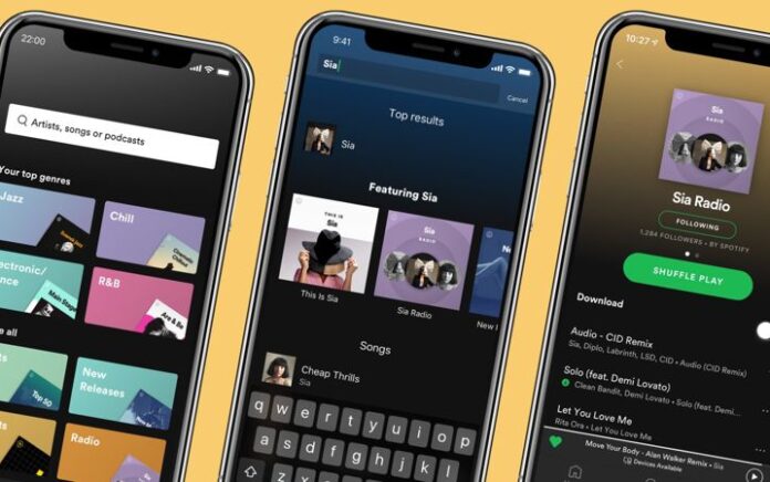 Spotify Uji Umpan Video dengan Gaya TikTok