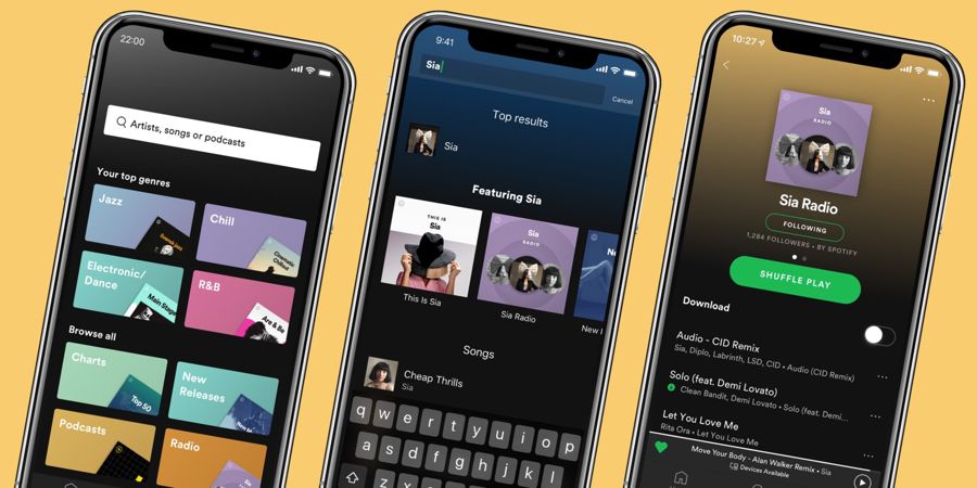 Spotify Uji Umpan Video dengan Gaya TikTok