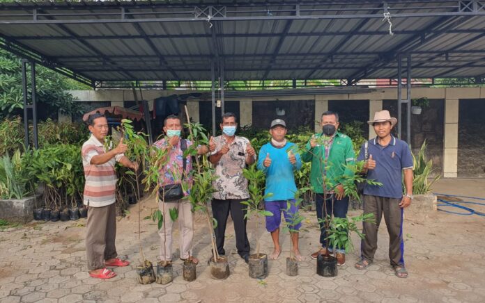 Jaga Kelestarian, Disparbud Gresik Tanam Pohon Buah di Tempat Wisata