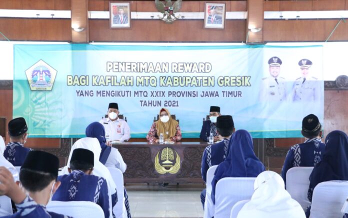 Berlaga di MTQ XXIX, Kafilah Gresik Diberi Reward