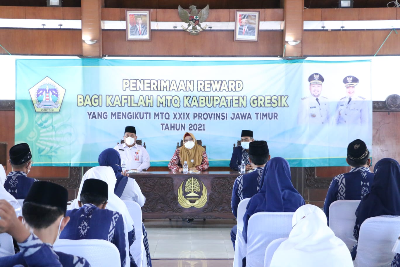 Berlaga di MTQ XXIX, Kafilah Gresik Diberi Reward