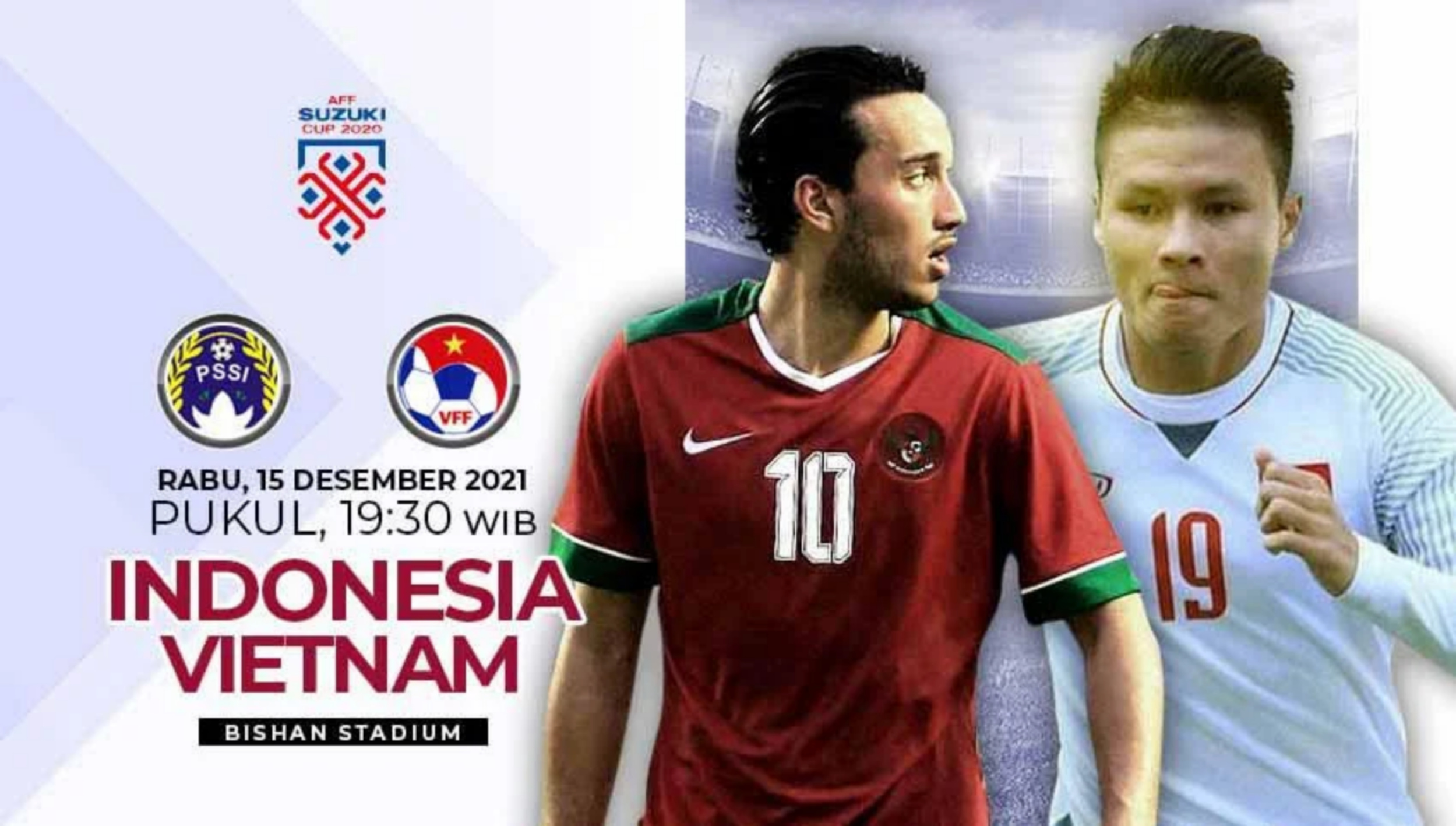 Live Streaming Piala AFF 2020: Indonesia vs Vietnam