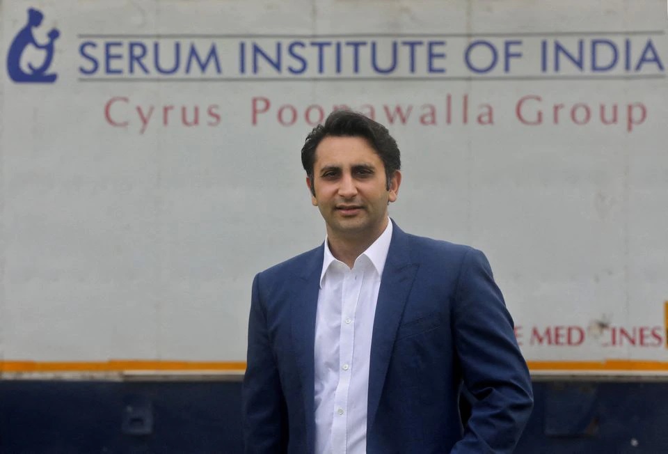 Adar Poonawalla, Chief Executive Officer (CEO) Serum Institute of India. Foto: Reuters.