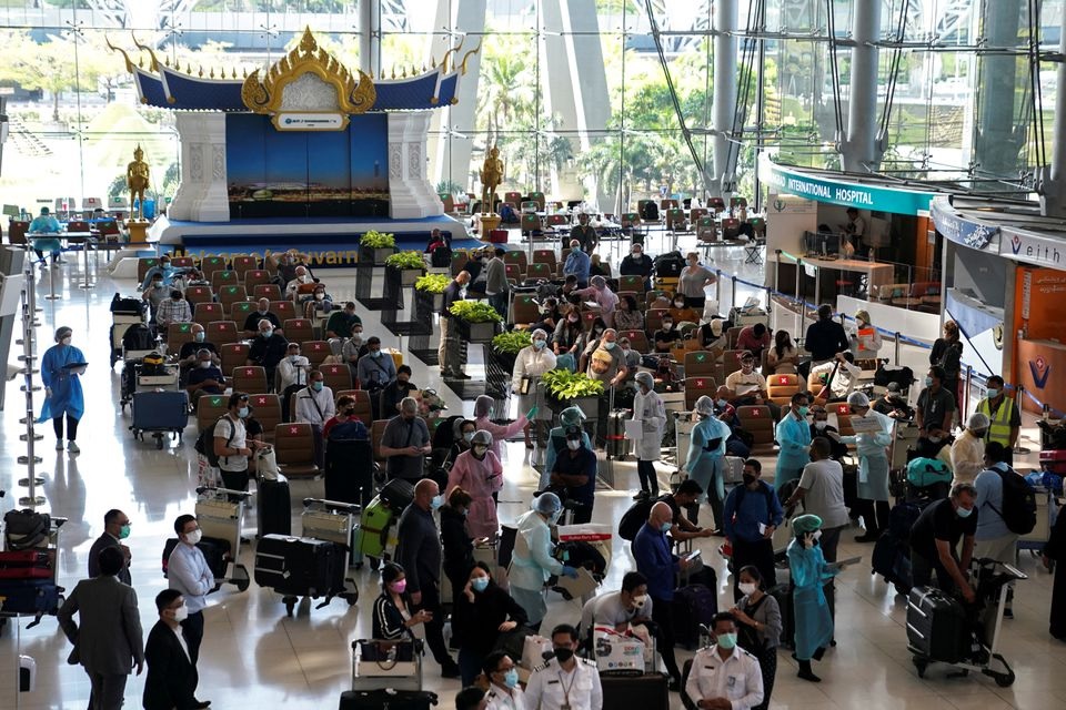 Bandara Suvarnabhumi Thailand, 1 November 2021. Foto: Reuters.