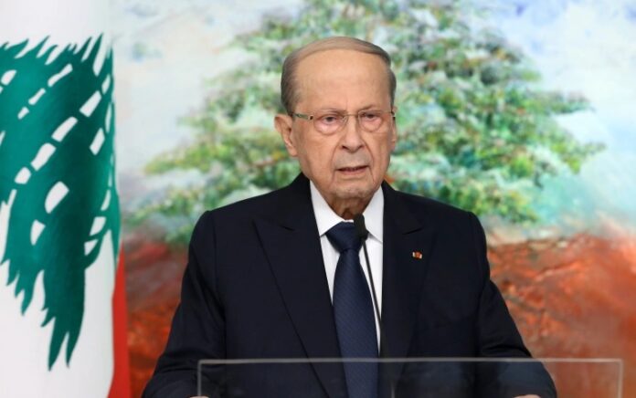 Presiden Lebanon Michel Aoun. Foto: Reuters.